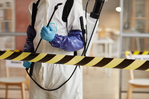 Professional Blood Cleanup technician working in Coal Hill, AR